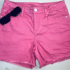 Seven7 Pink Jean Shorts for Women